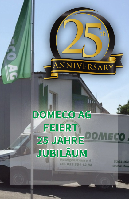 Domeco AG feiert Jubiläum